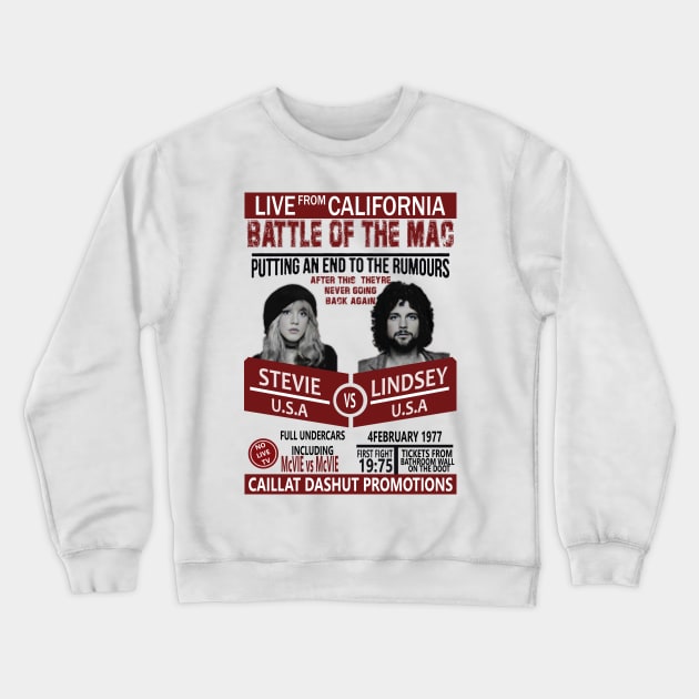 fleetwood mac beattle Crewneck Sweatshirt by plerketekuk